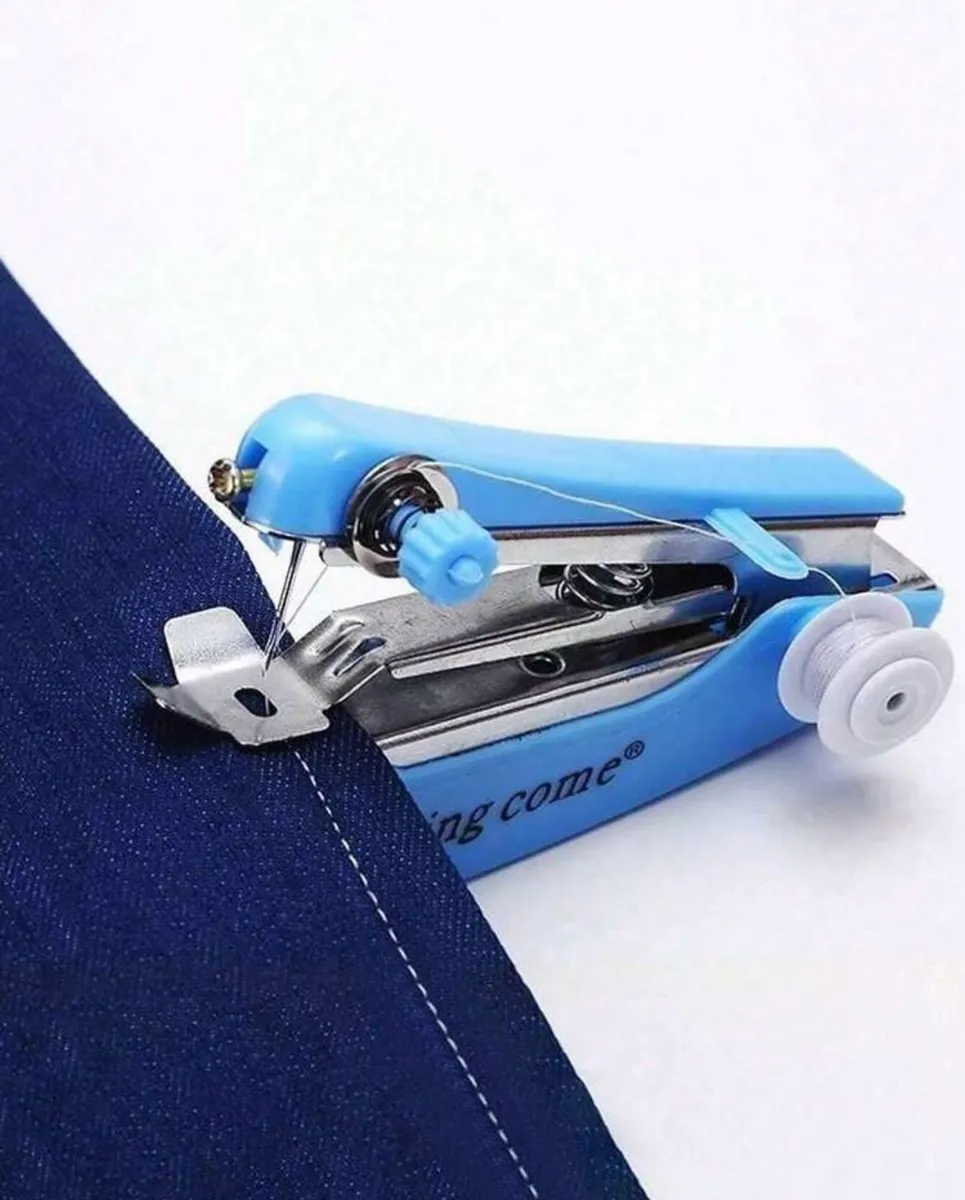 Mini Sewing Machine with color Threads