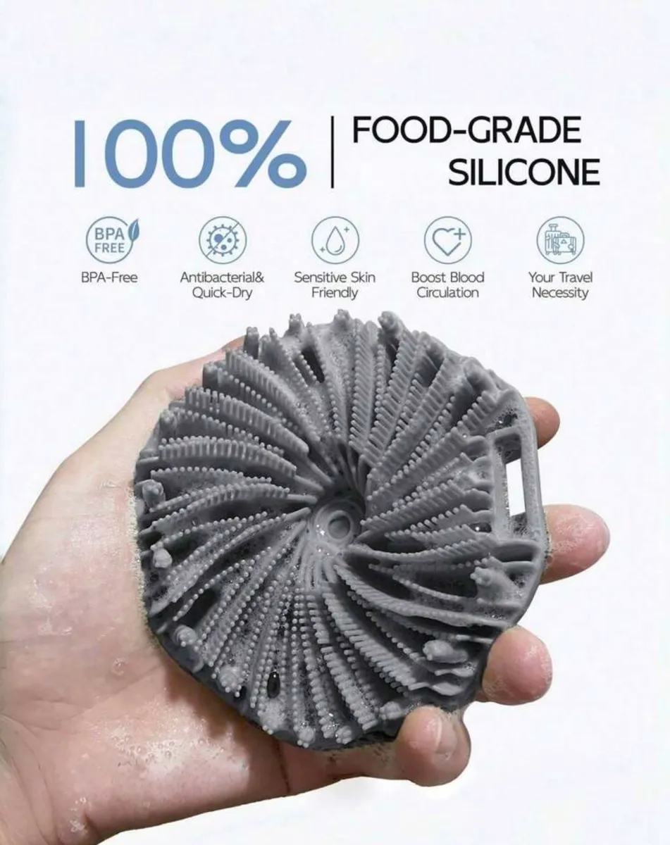 Silicone Body Scrubber